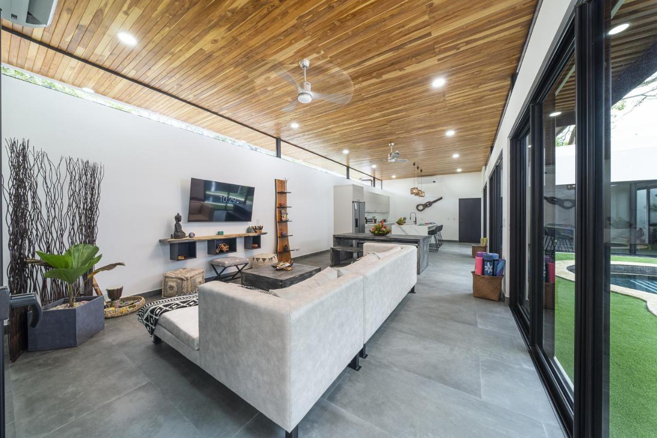 Playa Potrero - New Modern House, Pool In Guitar Shape - Casa Guitarra Villa Ngoại thất bức ảnh
